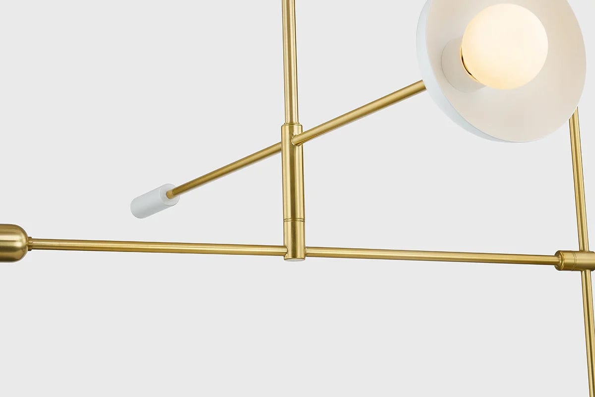 Mitzi Billie Chandelier Chandeliers mitzi-H878803-AGB/SWH