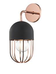 Mitzi Haley Wall Sconce Lighting H145101-POC/BK-HALEY