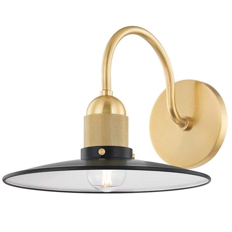 Mitzi Leanna Wall Sconce Wall Sconces mitzi-H793101-AGB/SBK