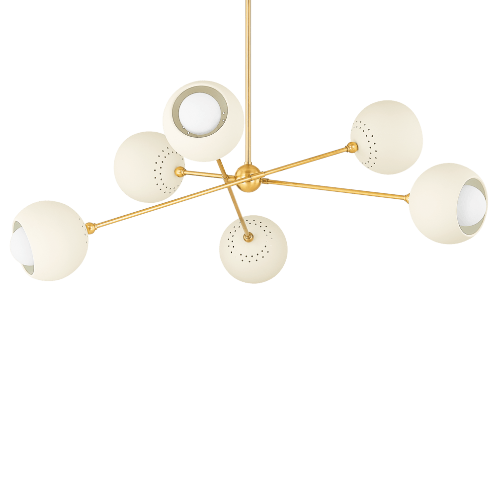 Mitzi Saylor Chandelier Sputnik Chandelier mitzi-H832806-AGB/SCR 806134929985