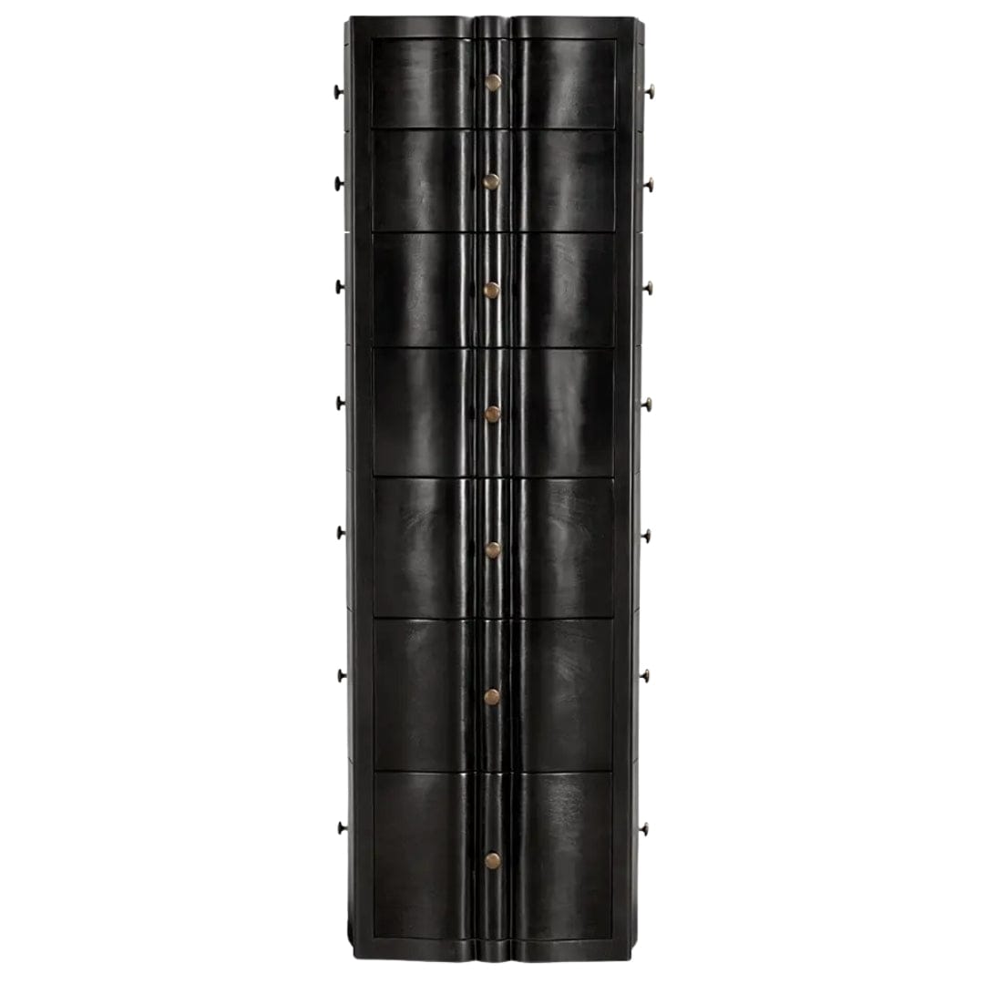 Monolith Four Sided Tower Chest Bookcases, Tall Cabinets + Shelving GDRE254HB