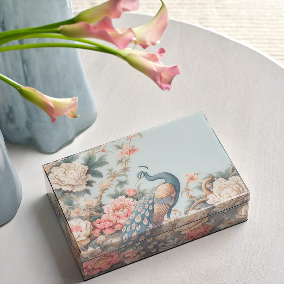 Mural Lacquered Box Boxes 7MURA-BXBL 688933041705