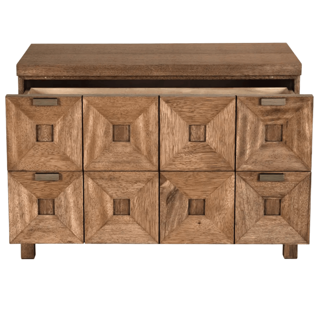 Musashi 2 Drawer Nightstands + Bedside Tables