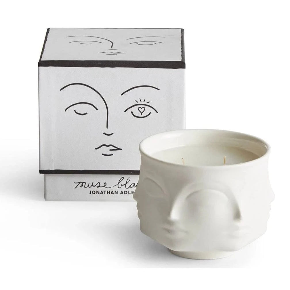 Muse Blanc Candle Decorative Object Jonathan-Adler-Muse Blanc Candle-1