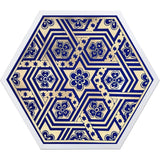 Natural Curiosities Hexagon Moroccan Tile Design No. 1-4 Wall natural-curiosities-hexagon-moroccan-tile-design-1