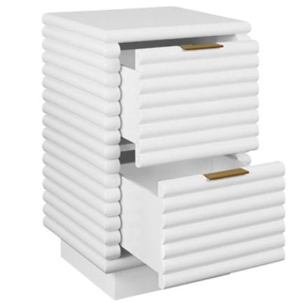 Nayla Side Table Nightstands + Bedside Tables