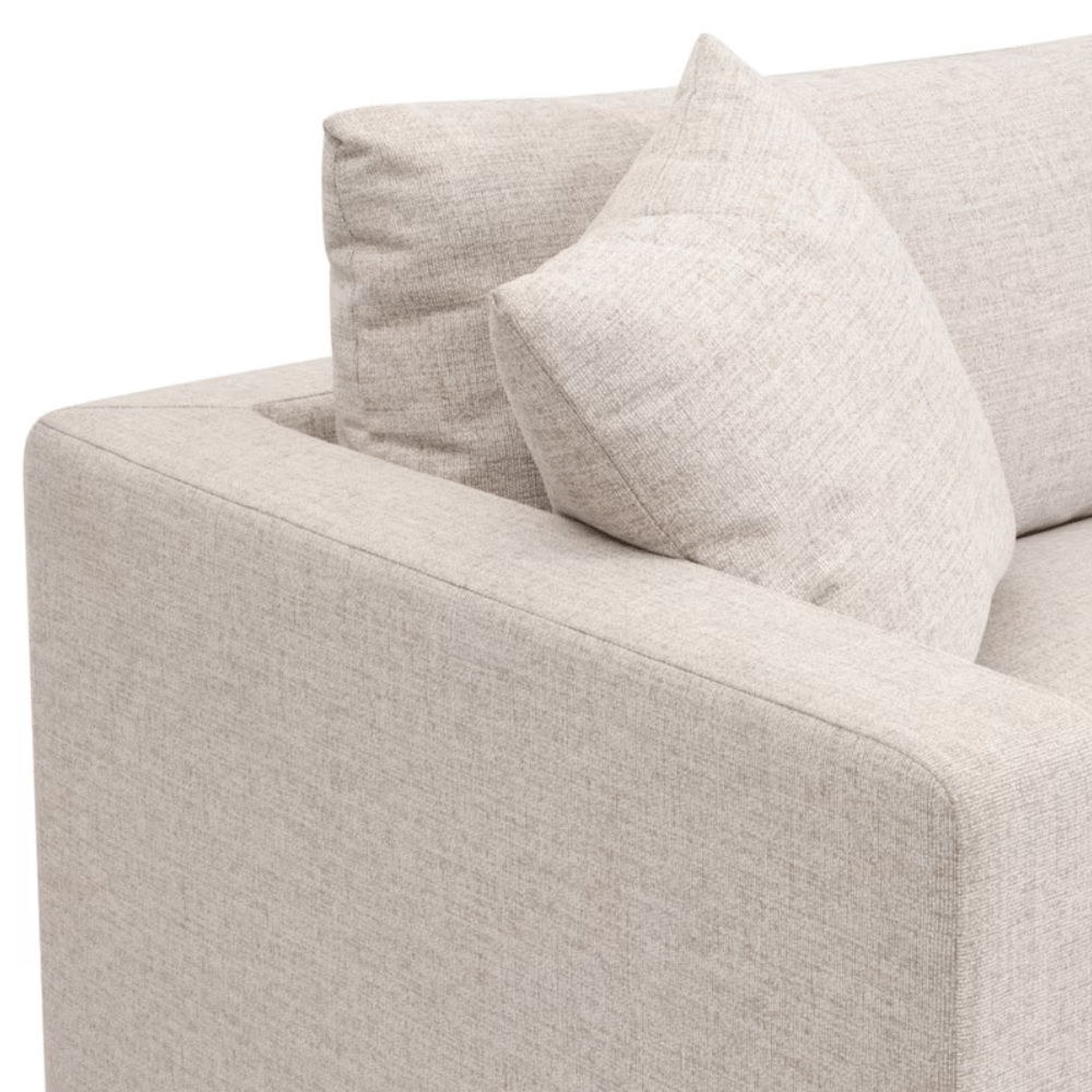 Newport Outdoor 91" Track Arm Sofa Outdoor Furniture 6730-3.LSSND 842279146382