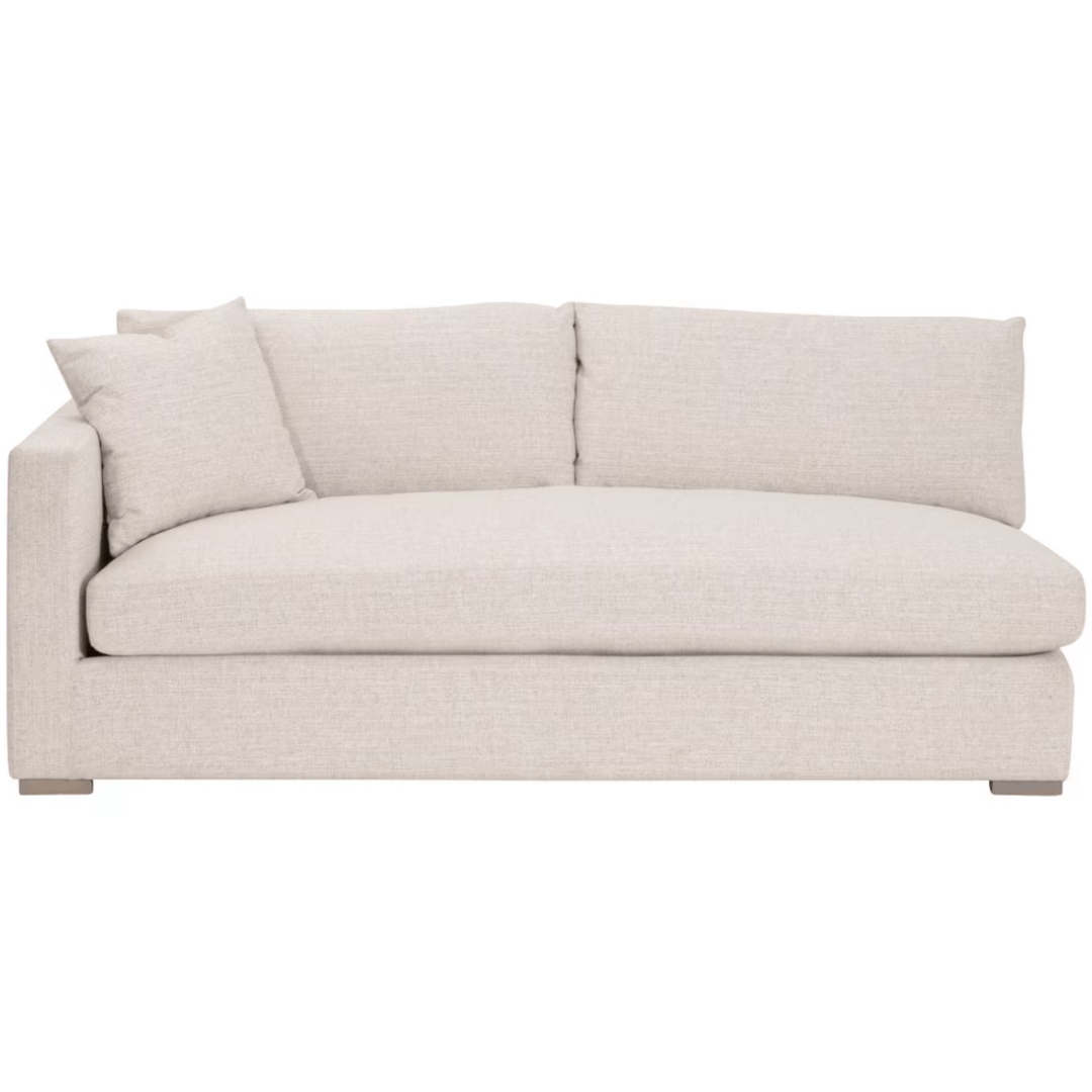 Newport Outdoor Modular Sofa Outdoor Sofas + Sectionals 6730-2S1LA.LSSND 842279145941