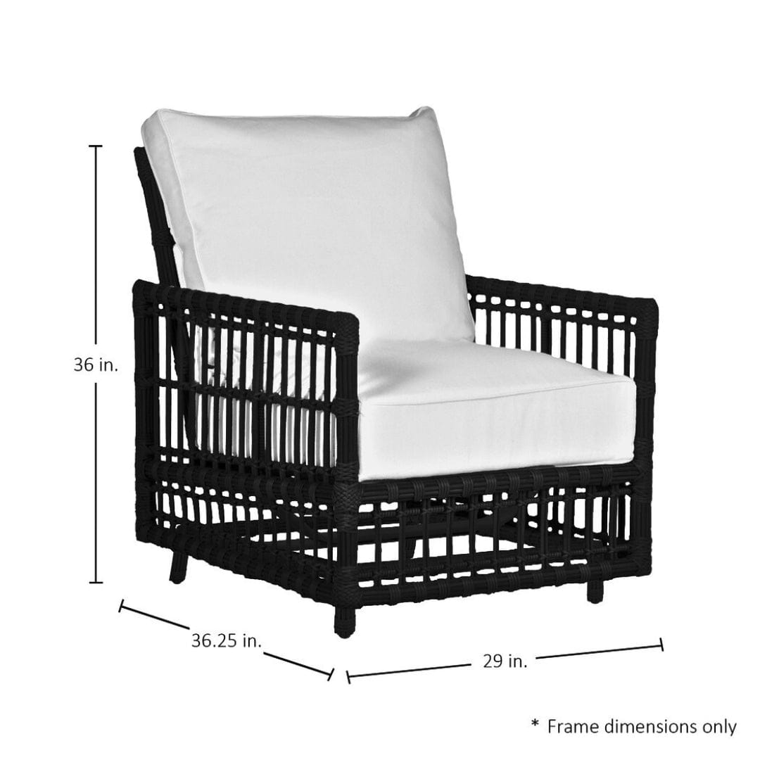 Newport Spring Lounge Chair Outdoor Occasional + Accent Chairs