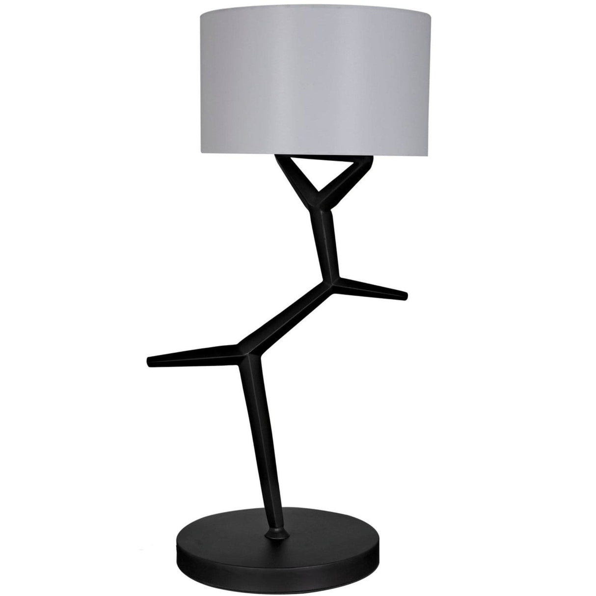 Noir Arizona Lamp w/Shade Lamps noir-LAMP790SH