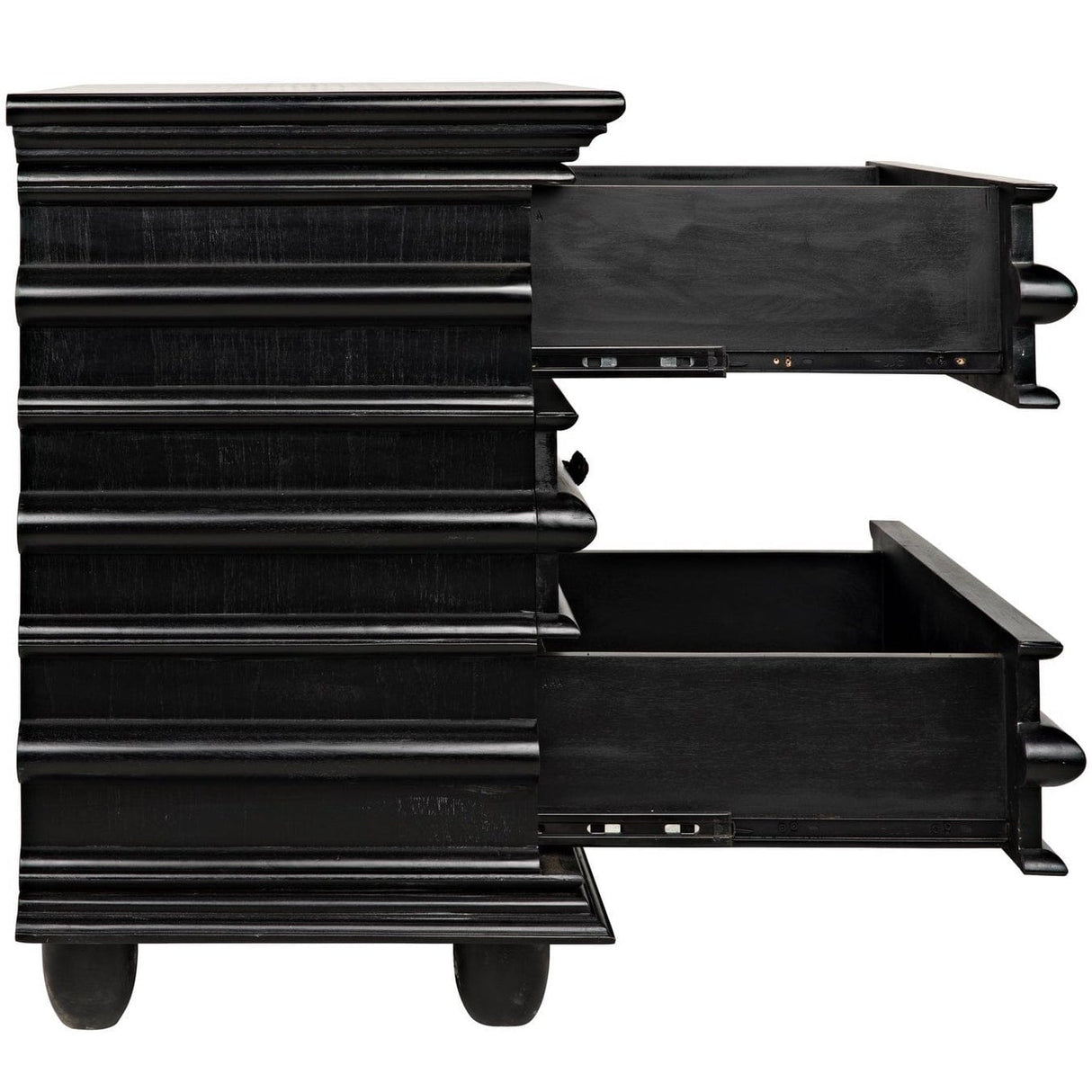 Noir Ascona Side Table Accent & Side Tables