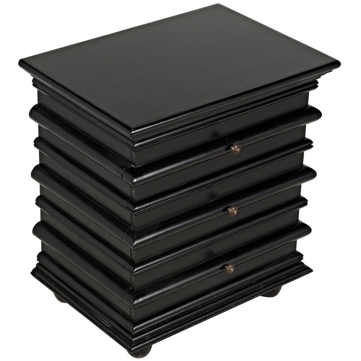 Noir Ascona Side Table Accent & Side Tables