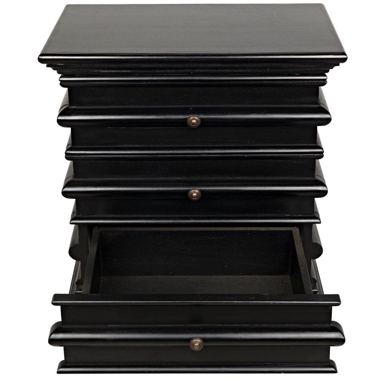 Noir Ascona Side Table Accent & Side Tables