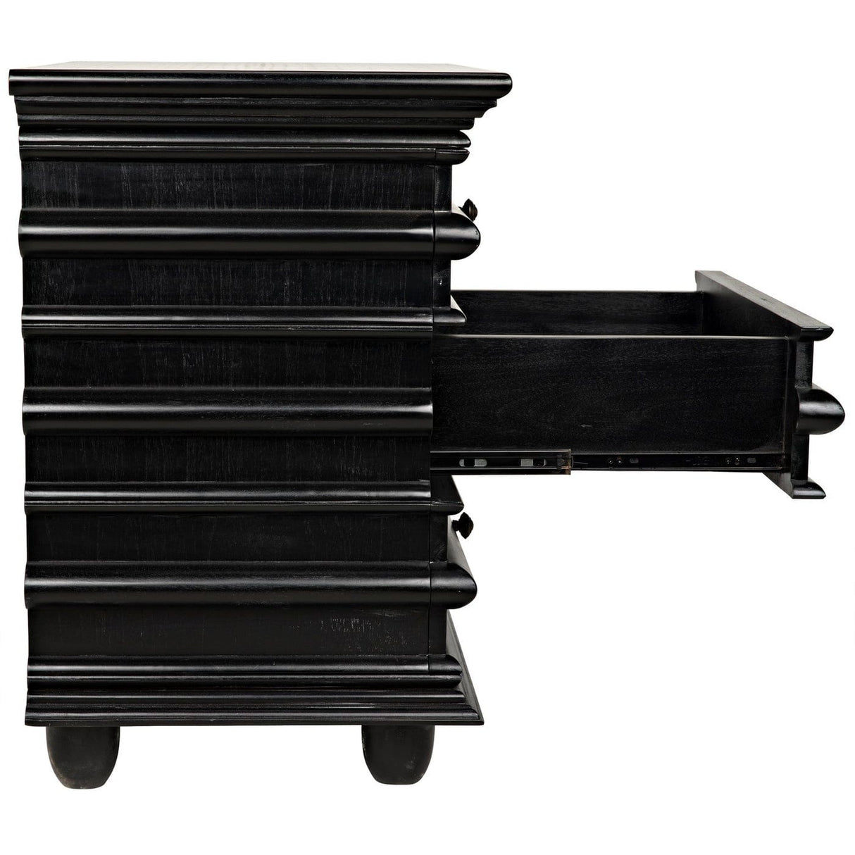 Noir Ascona Side Table Accent & Side Tables