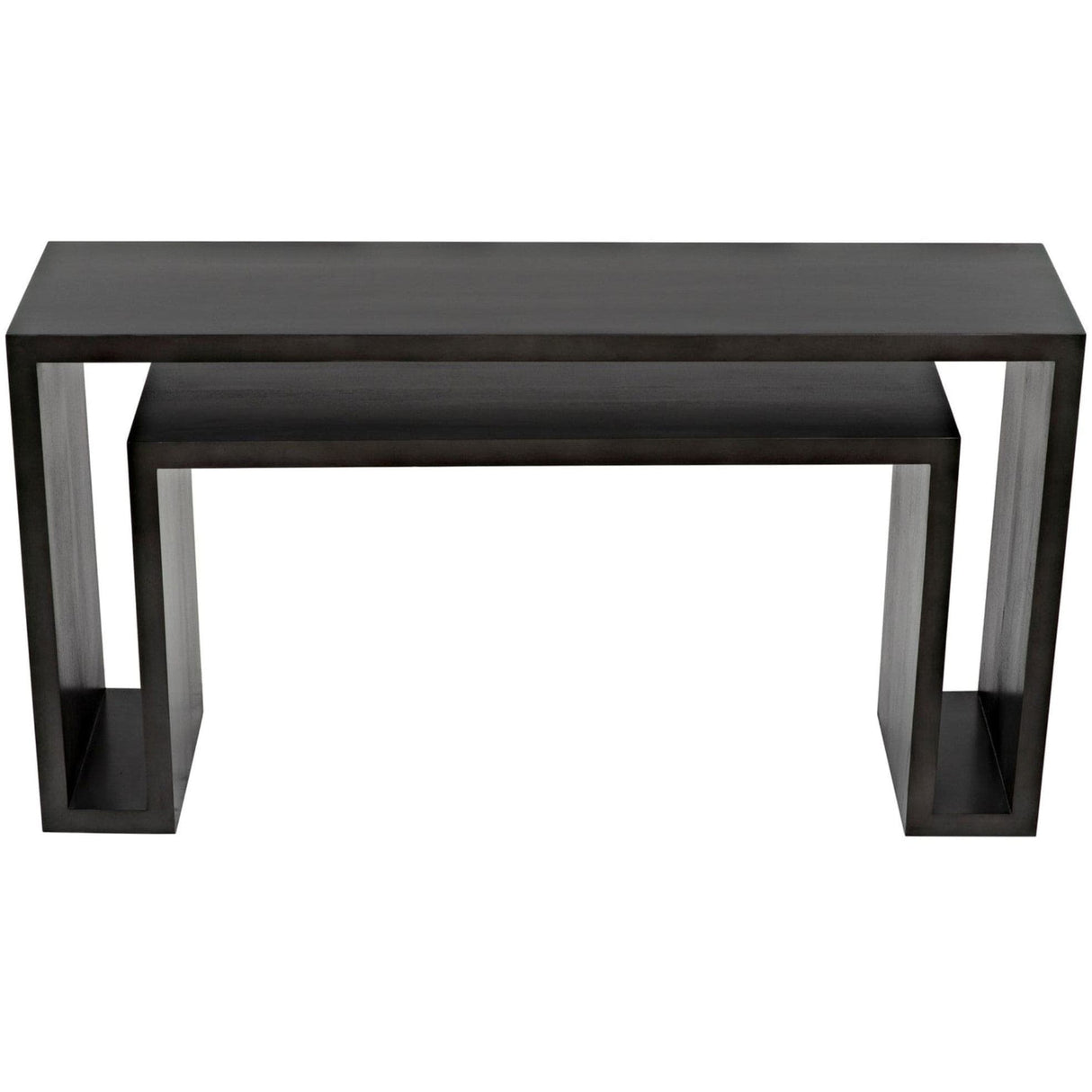 Noir Caine Console Wooden Console Table