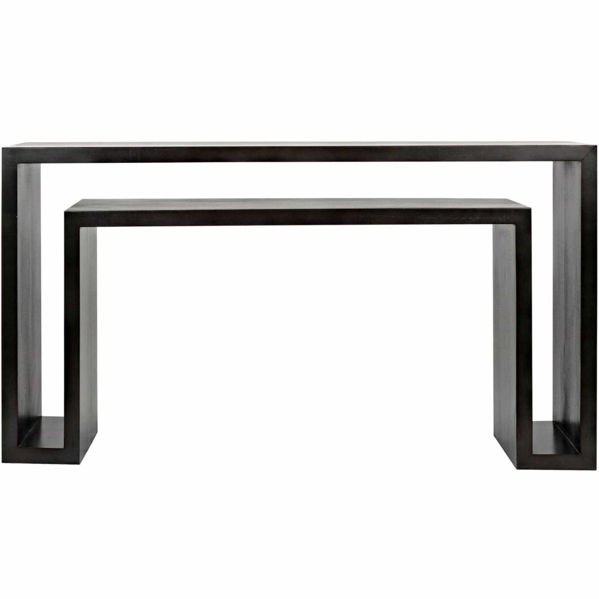 Noir Caine Console Wooden Console Table noir-GCON325P