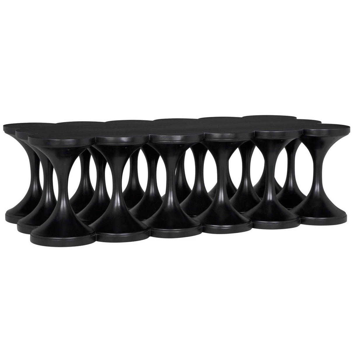 Noir Jericho Coffee Table Coffee Tables noir-GTAB1137HB 00842449134669