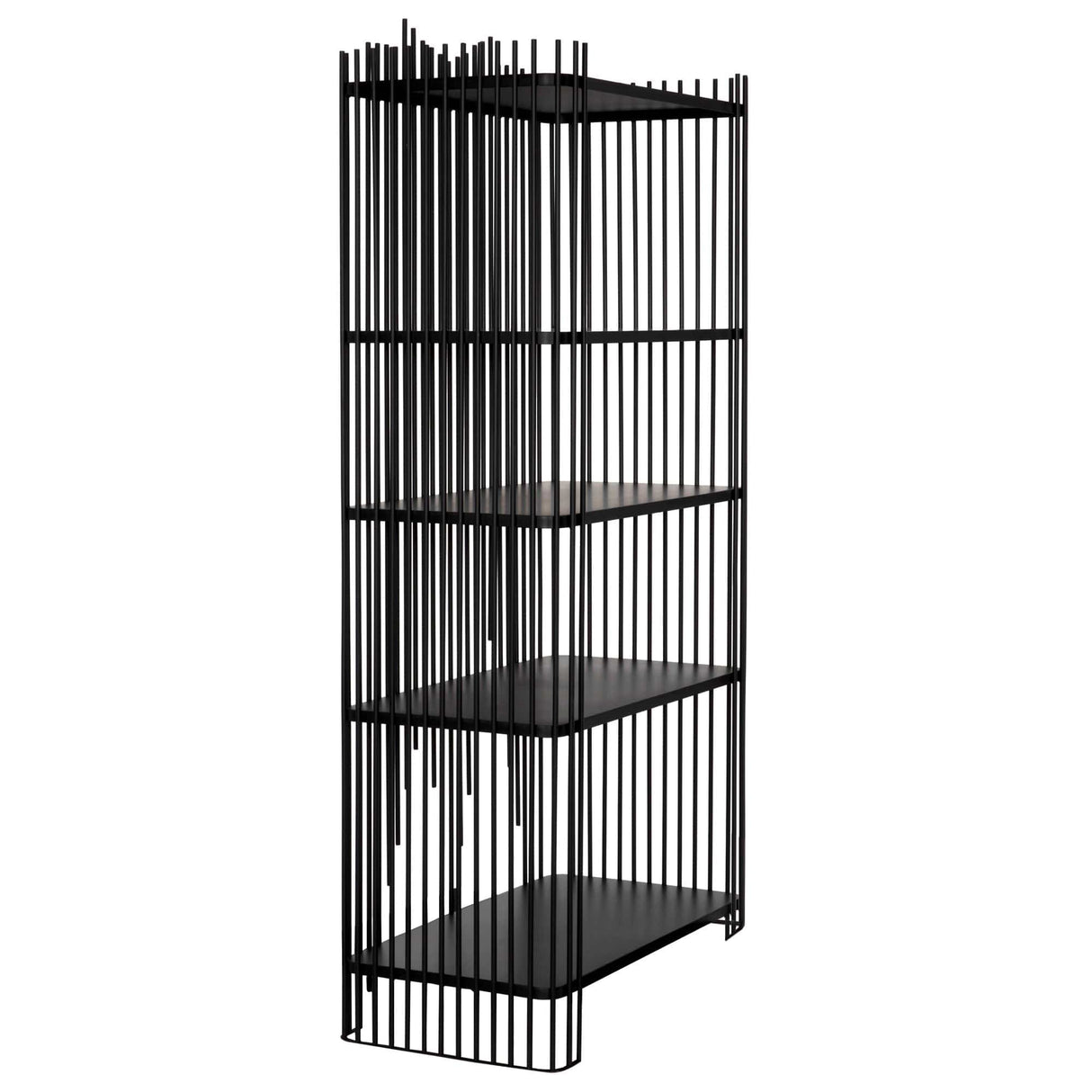 Noir Mila Bookcase Bookcase noir-GBCS253MTB