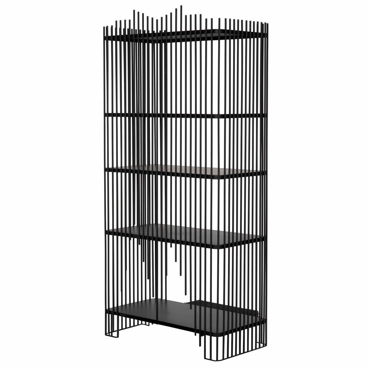 Noir Mila Bookcase Bookcase noir-GBCS253MTB