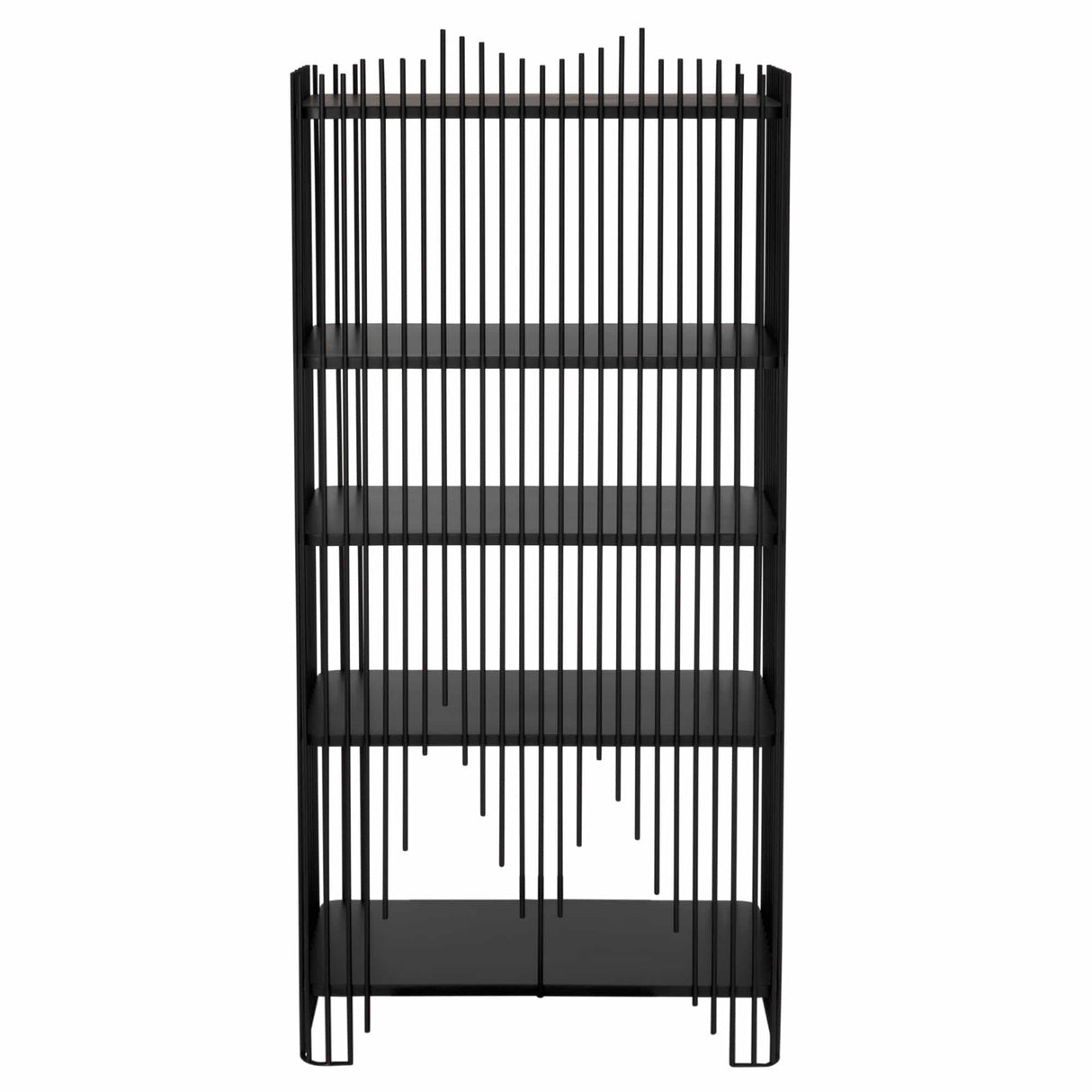 Noir Mila Bookcase Bookcase noir-GBCS253MTB