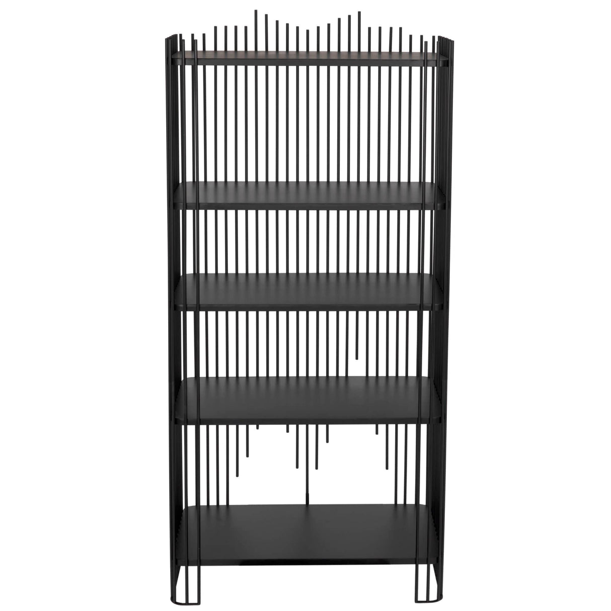 Noir Mila Bookcase Bookcase noir-GBCS253MTB