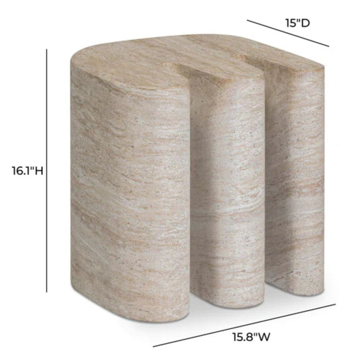 Noma Indoor/Outdoor Side Table Side Tables TOV-OC54714 793580648051