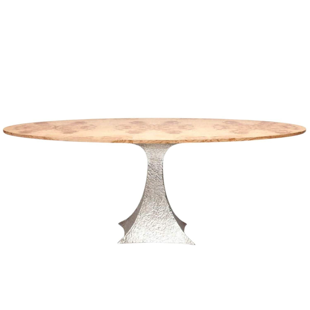 Noor Oval Dining Table Dining Tables FURNOOR7242SL-OA