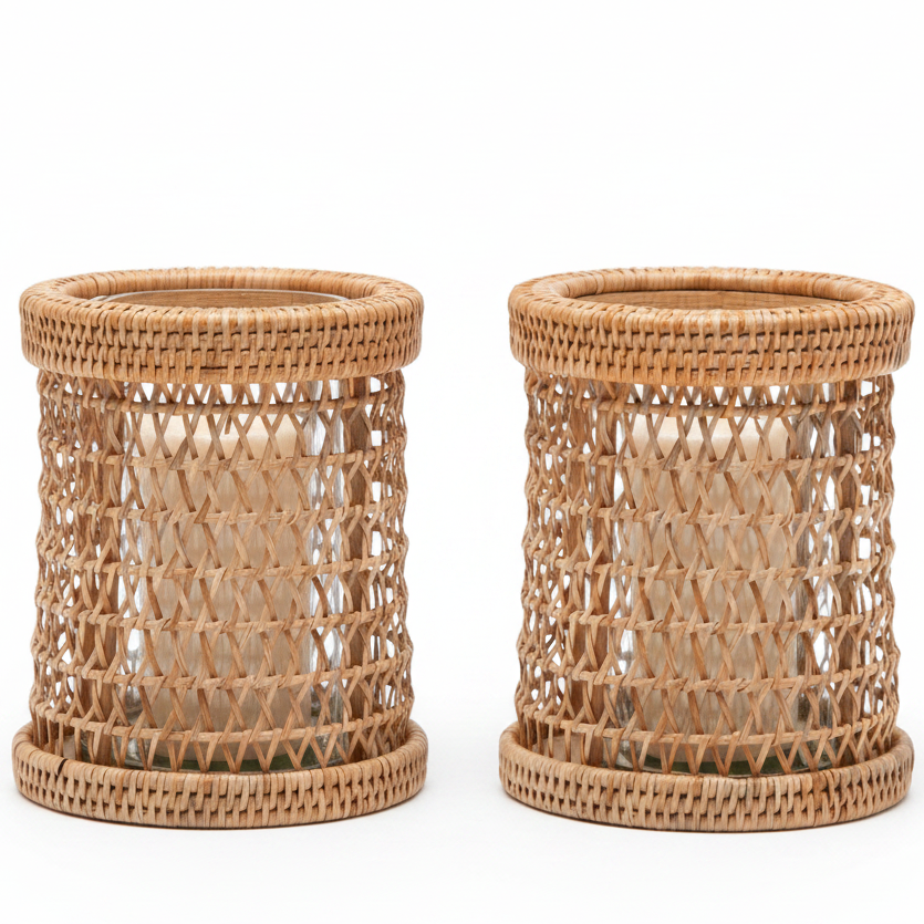 Norwich Hurricane (Set of 2) Candle Holders 06NORW-NT-SMHC