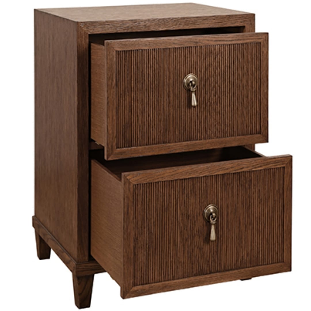 Novalie Side Table Nightstands + Bedside Tables