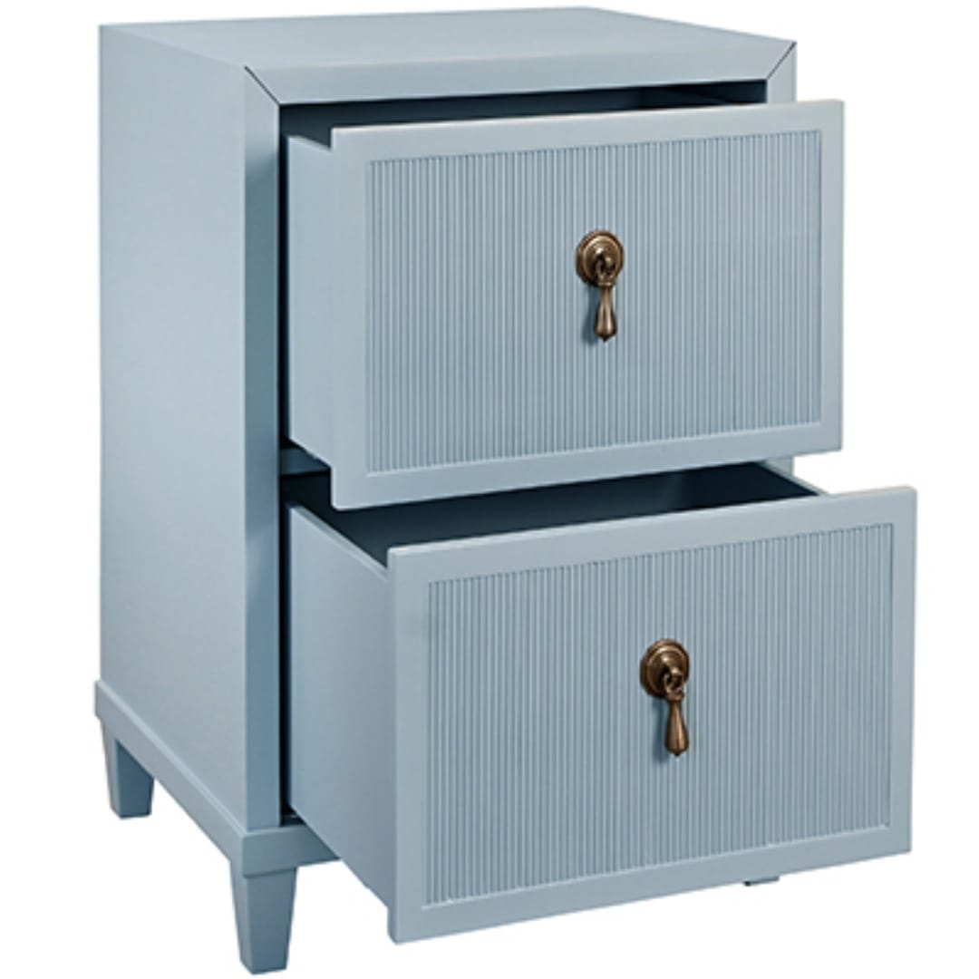 Novalie Side Table Nightstands + Bedside Tables