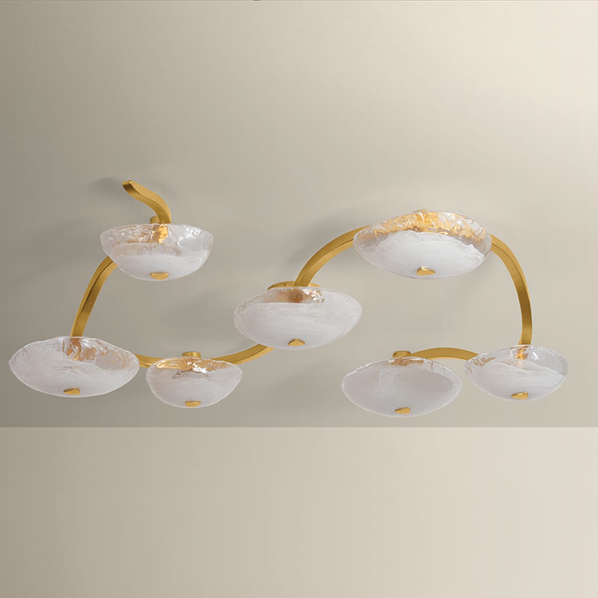 Noz Nozawa Kune Semi Flush Flush Mounts