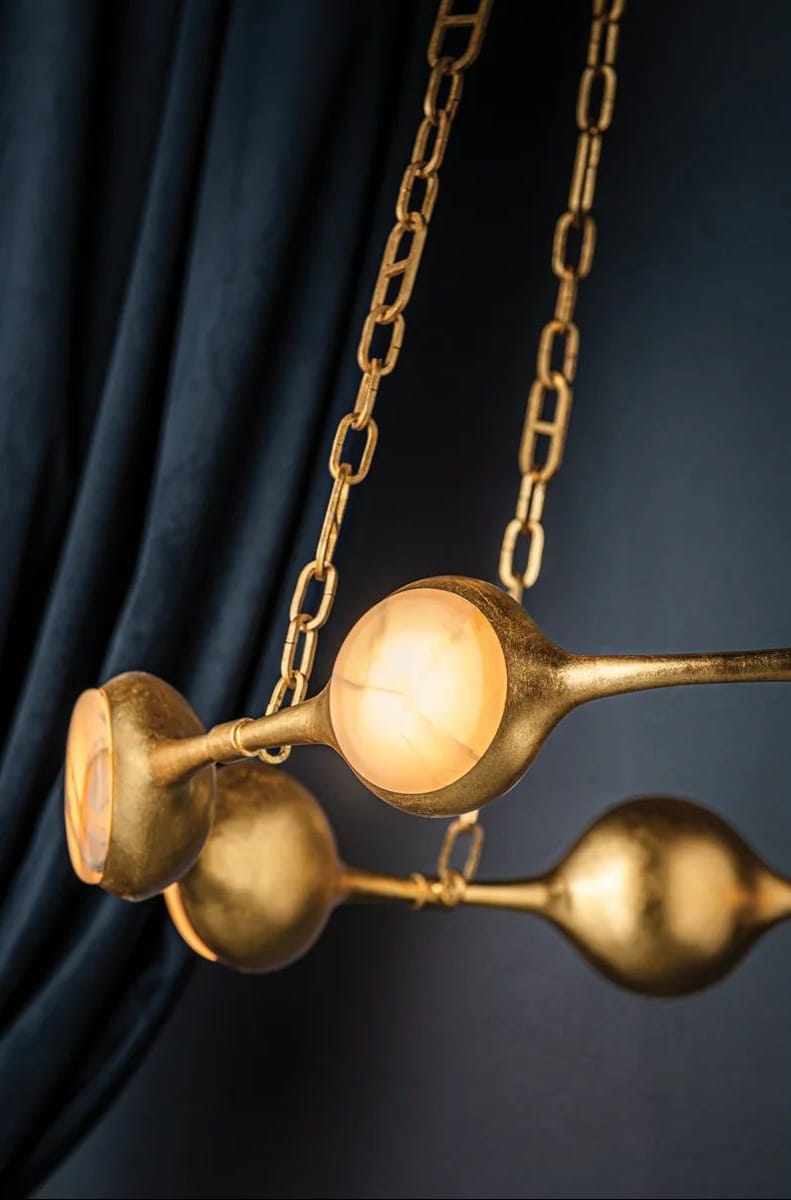 Noz Nozawa Riviere Chandelier Chandeliers