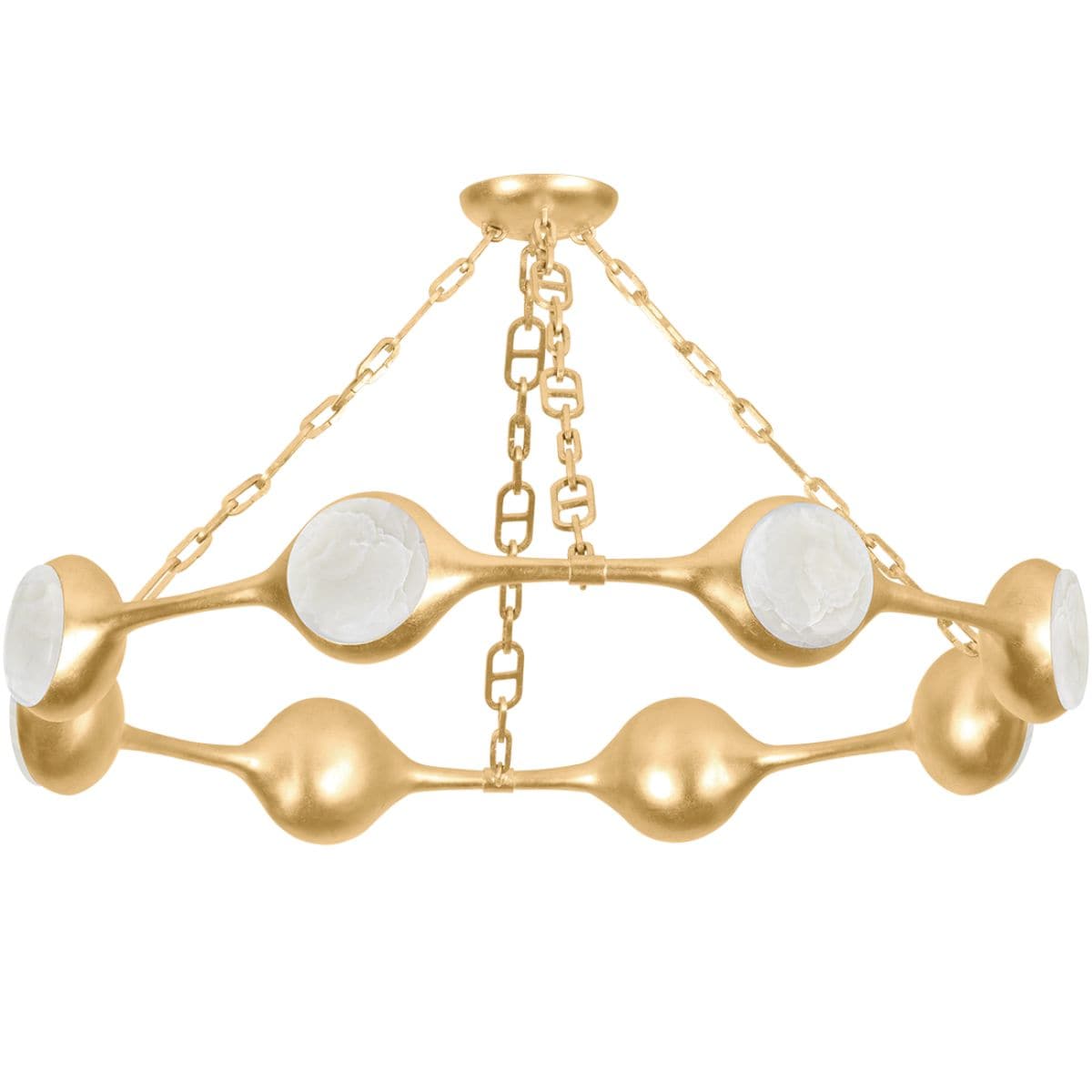 Noz Nozawa Riviere Chandelier Chandeliers 465-40-VGL