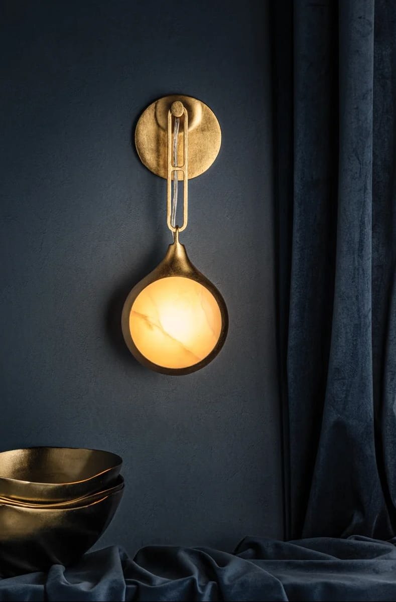 Noz Nozawa Riviere Wall Sconce Sconces 465-01-VGL