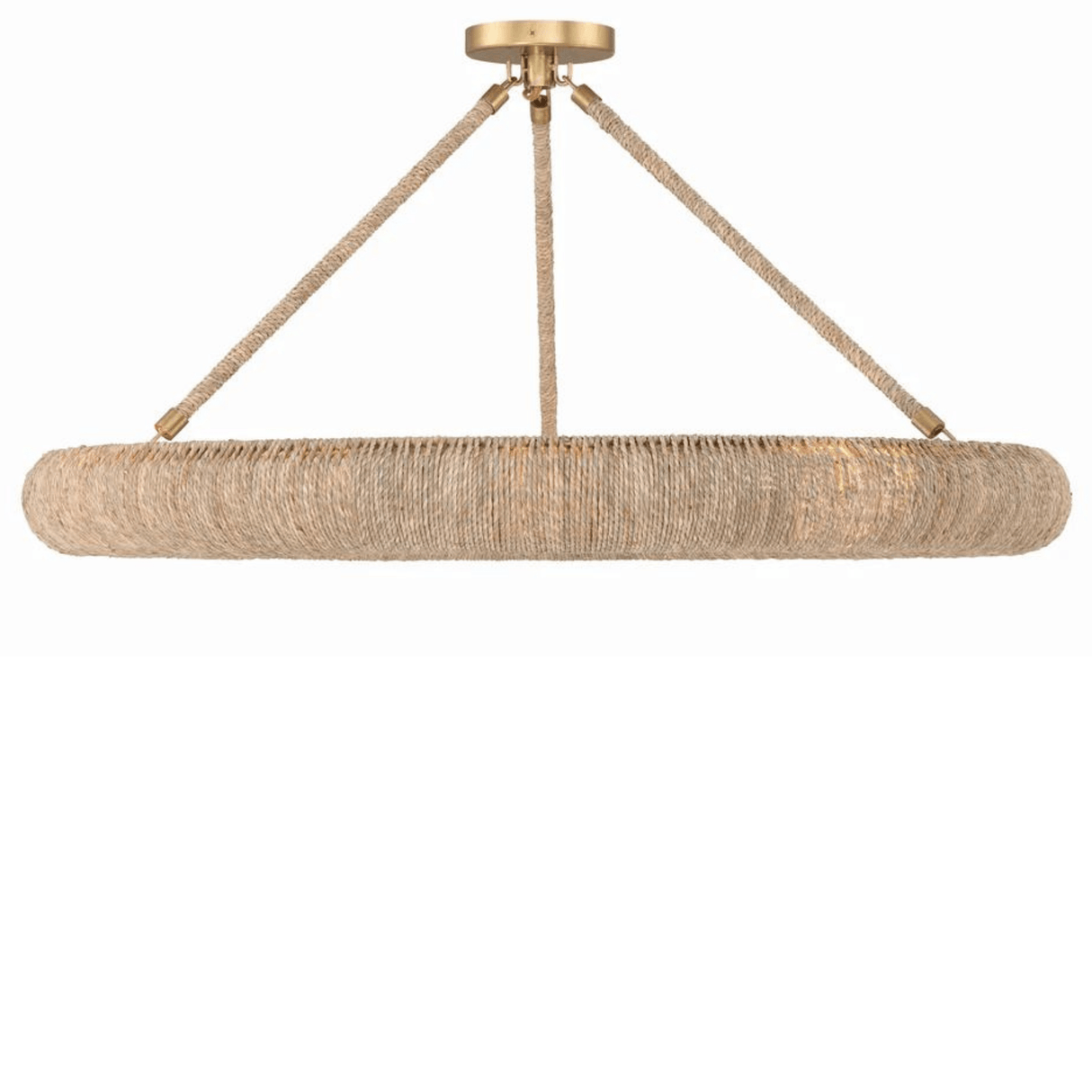 Oakley Integrated LED Semi Flush Mount