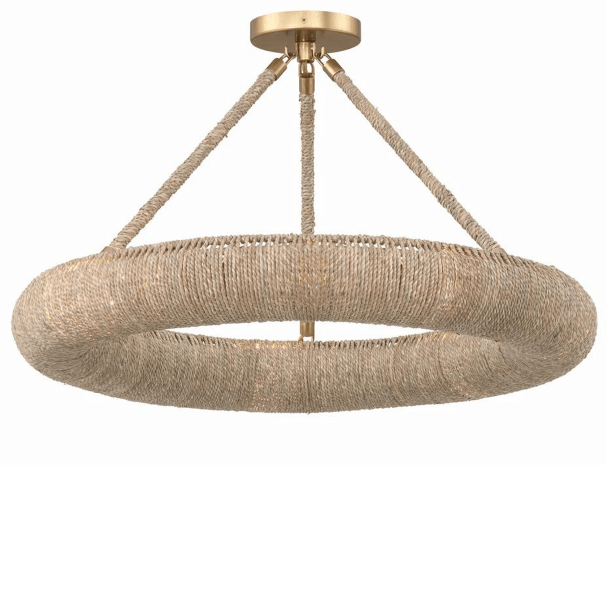 Oakley Integrated LED Semi Flush Mount