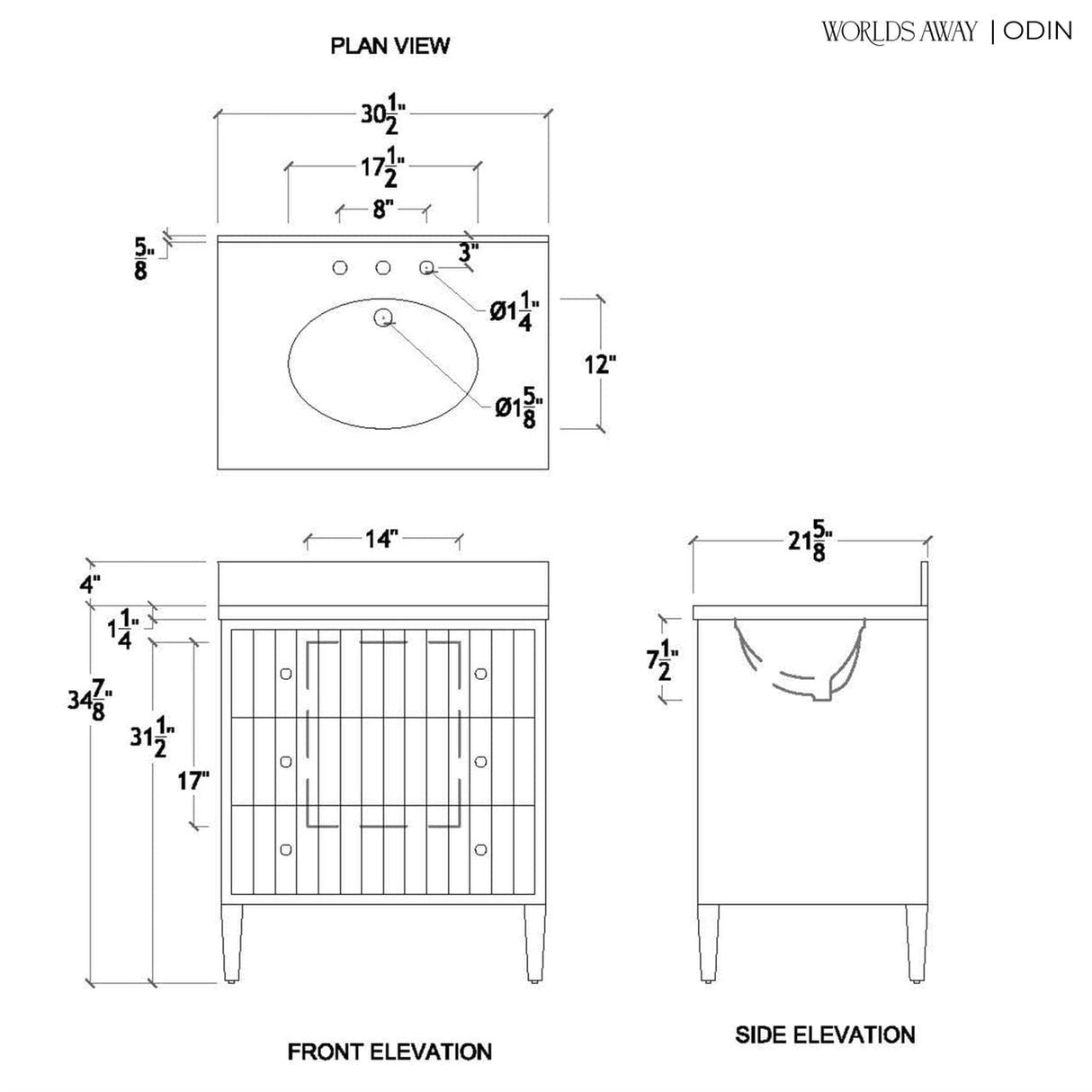 Odin Vanity Bath Vanities