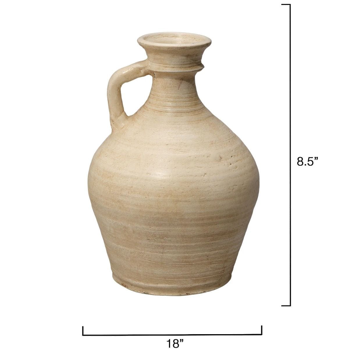 Offering Pitcher Vases + Urns 7OFFE-PIWH 688933041712