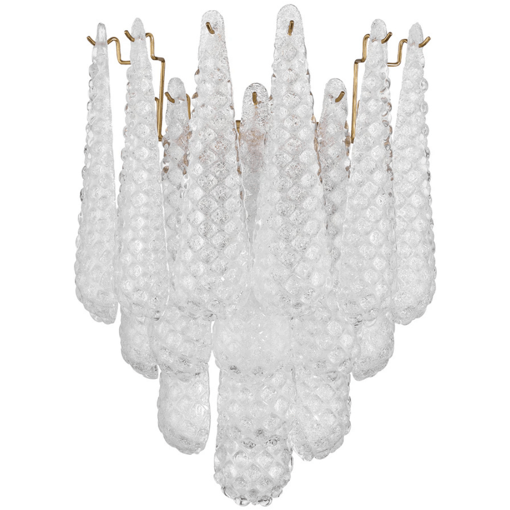 Ollie Sconce Wall Sconces OLL-6002-AG-CL 633779100598