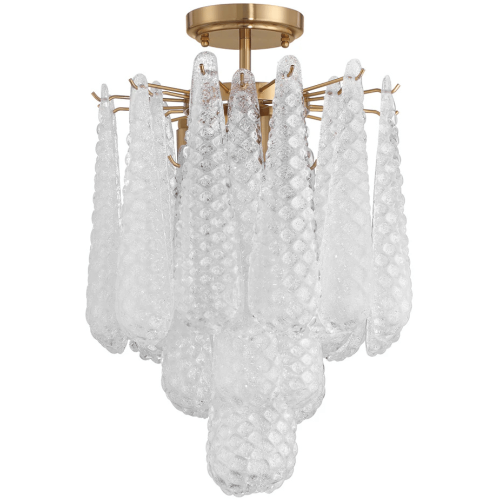 Ollie Semi Flush Flush Mount OLL-6004-AG-CL_CEILING 633779100406