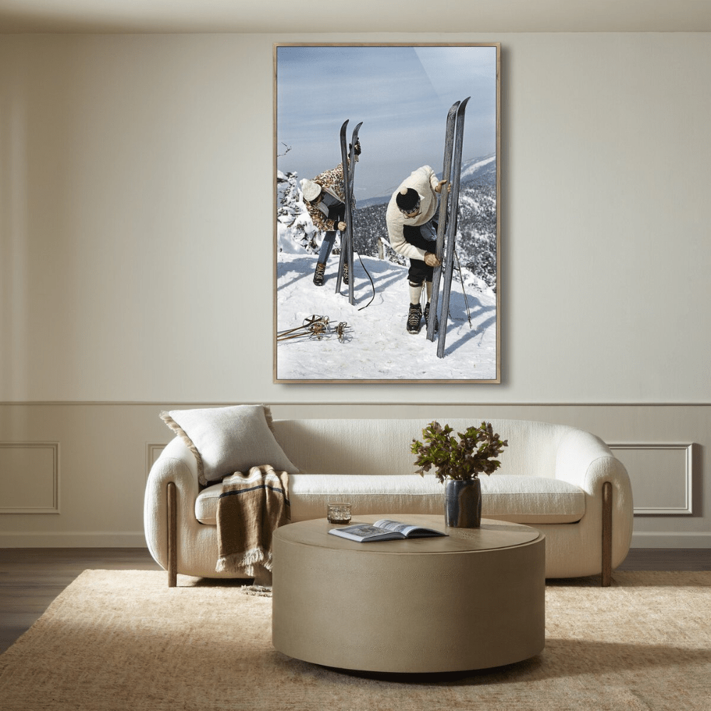 On The Slopes Of Sugarbush by Slim Aarons Wall Art
