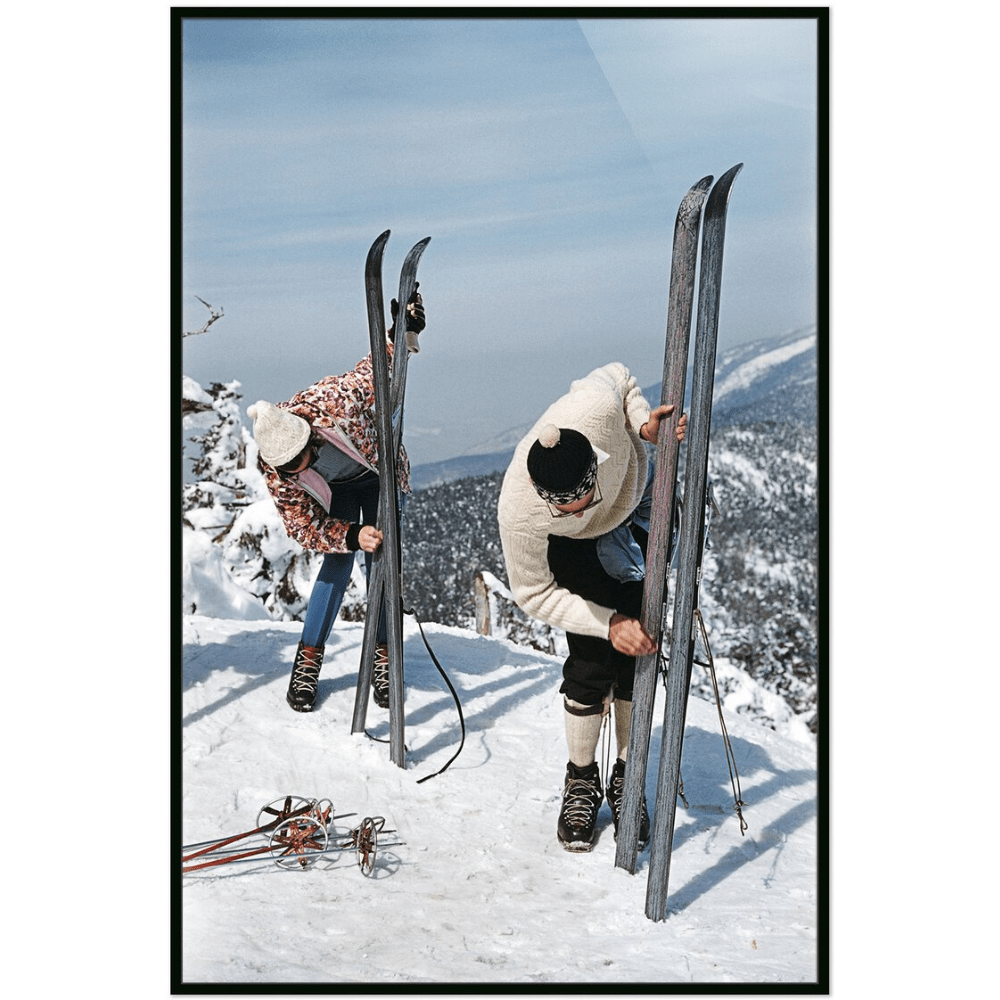 On The Slopes Of Sugarbush by Slim Aarons Wall Art 250761-001 198394131568