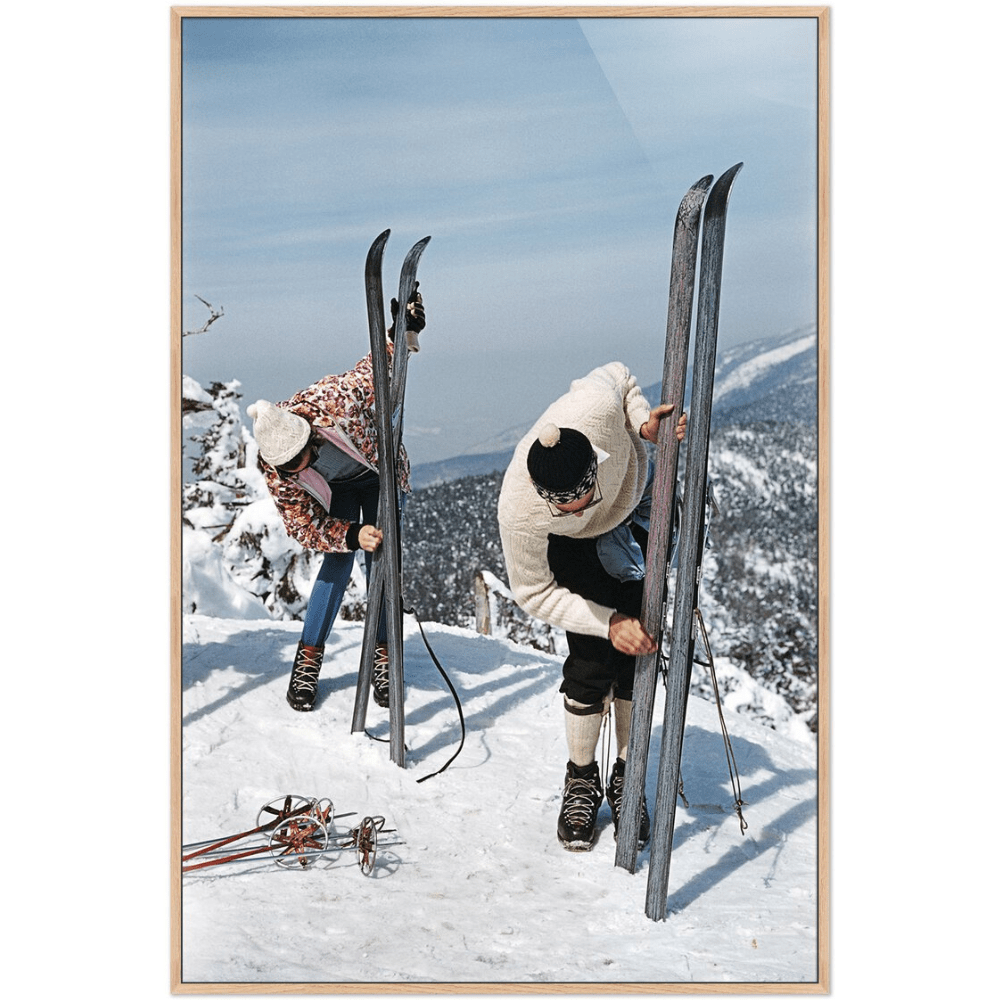 On The Slopes Of Sugarbush by Slim Aarons Wall Art 250761-007 198394131629