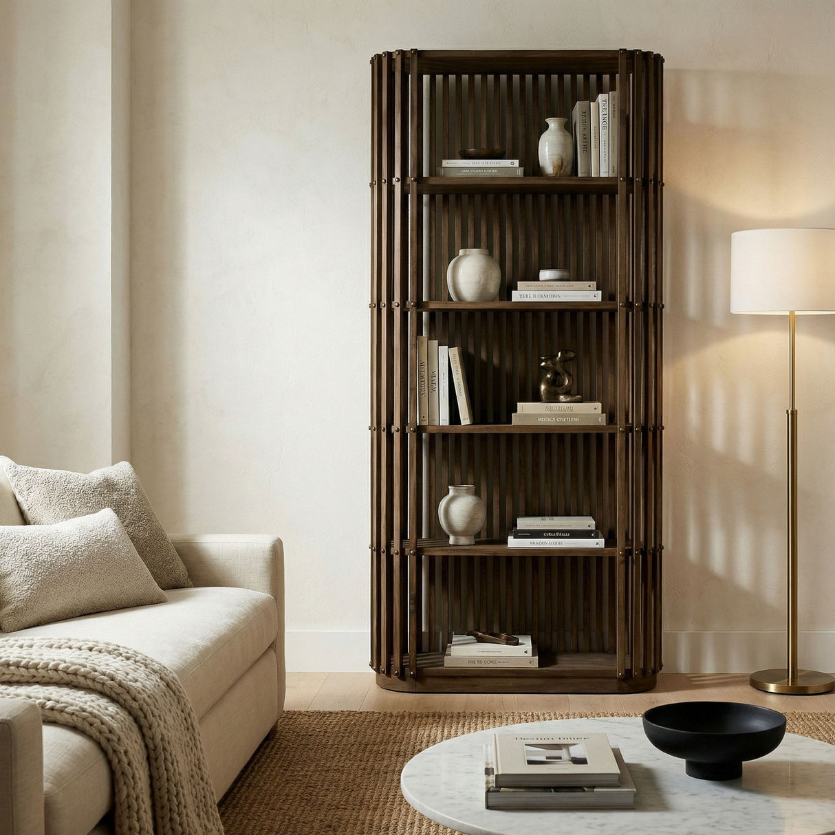 Opal Bookcase Bookcases, Tall Cabinets + Shelving