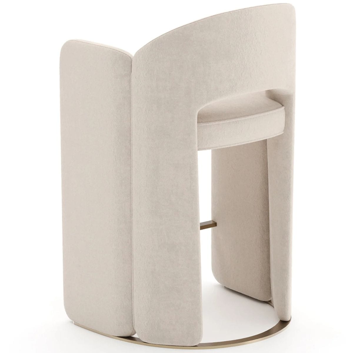 Overlap Counter + Bar Stool Bar + Counter Stools