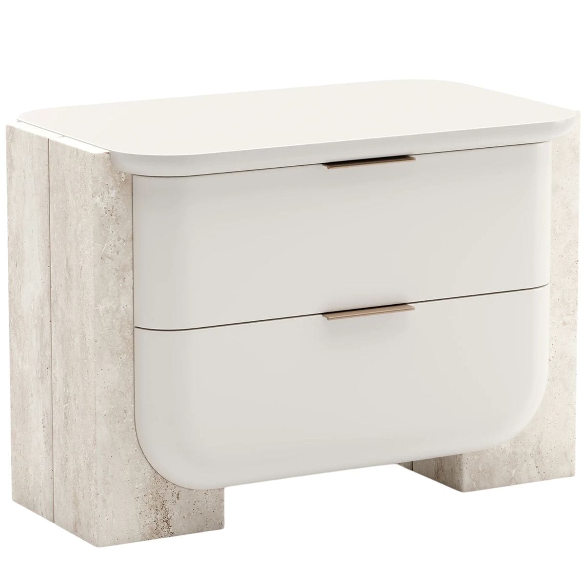 Overlap Nightstand Nightstands + Bedside Tables