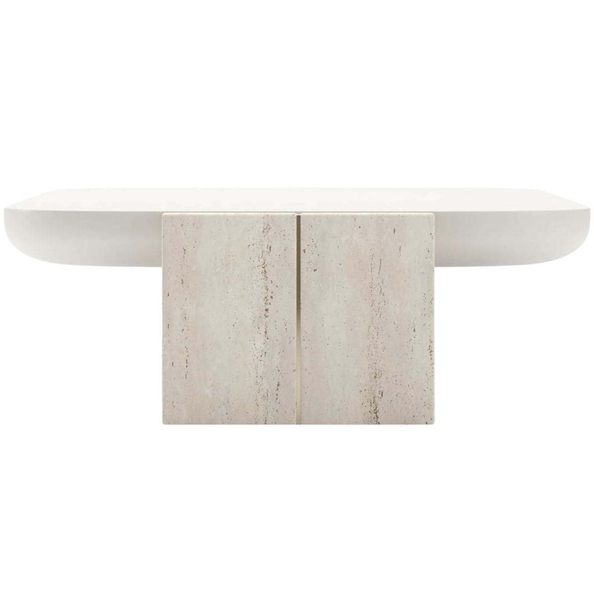 Overlap Rectangular Cocktail Table Coffee Tables
