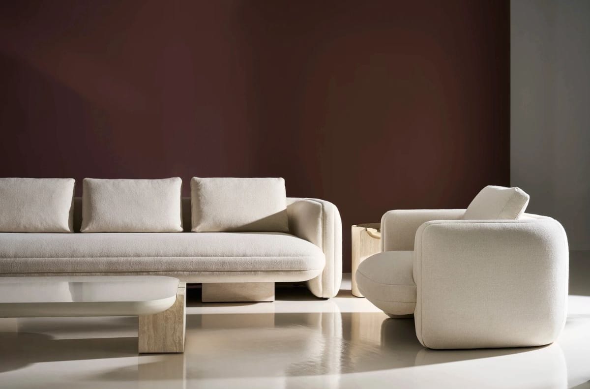 Overlap Round Side Table Side Tables