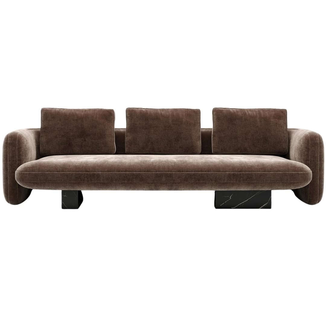Overlap Sofa Sofas + Sectionals UPH-425V-011-A 662896061857