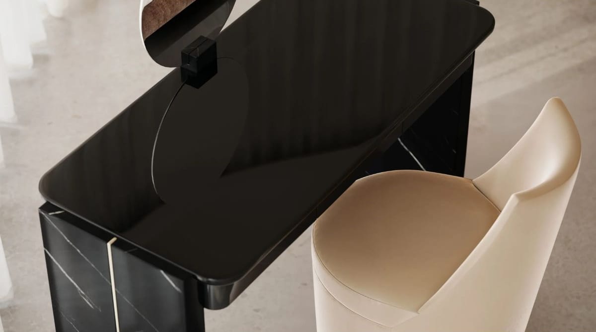 Overlap Vanity Vanity Desk